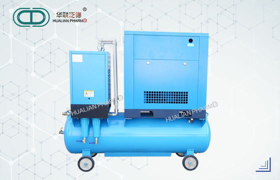 Piccolo risparmio energetico rotatorio FD-HL-119 dell'acciaio inossidabile del compressore d'aria della vite con l'essiccatore freddo