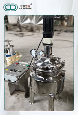 Reattore ad alta pressione 10L dell'acciaio inossidabile - 50L 300 Mm*4 millimetro ha personalizzato la miscelazione
